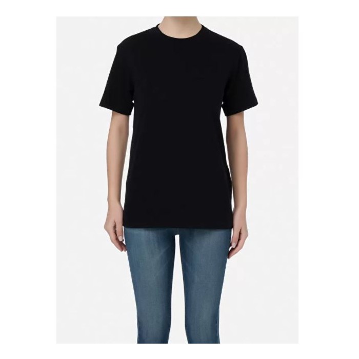 Elisabetta Franchi t-shirt nero lunga  MA19611E2