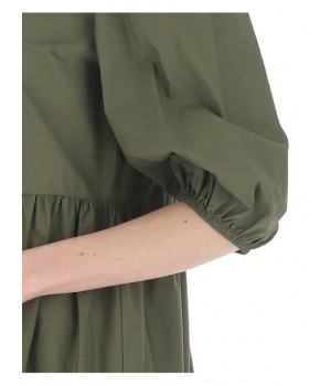 Patrizia Pepe abito lungo chemisier 2A2218 A9B9 K103 verde
