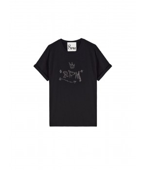8PM t-shirt nero Cecilia D8PM12M96