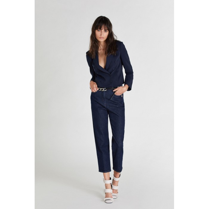 Patrizia Pepe pantalone denim 8J0987A9F5 blu denim