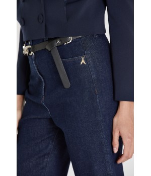 Patrizia Pepe pantalone denim 8J0987A9F5 blu denim