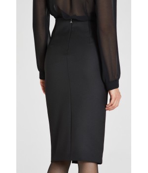 2G0821A9M5 Patrizia Pepe gonna con borchiette nero