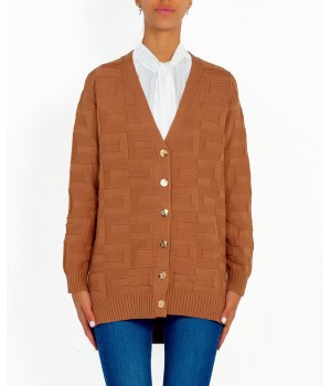 MK26S16E2 Elisabetta Franchi cardigan lungo mou