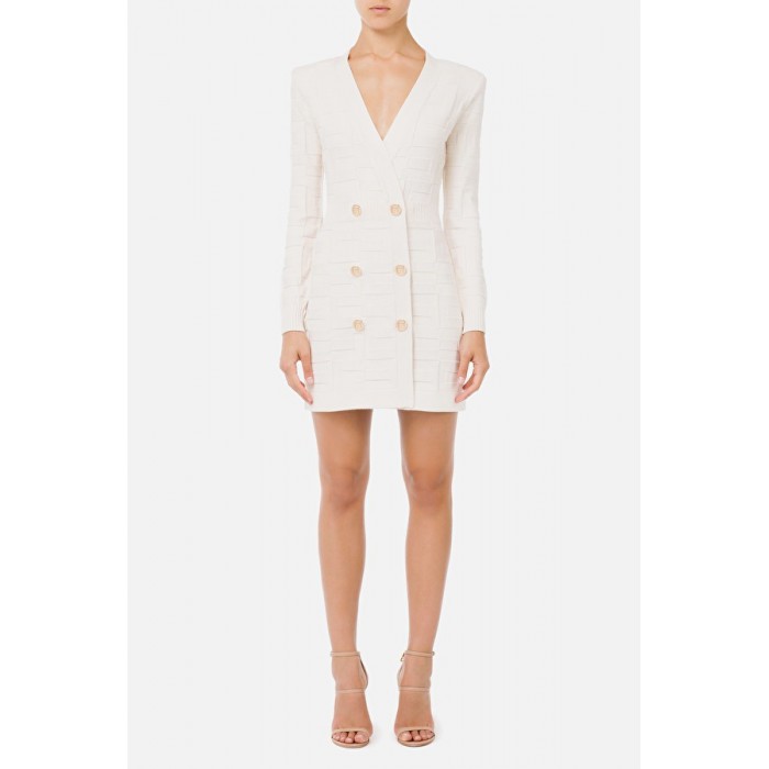AM23S16E2 Elisabetta Franchi robe manteau burro