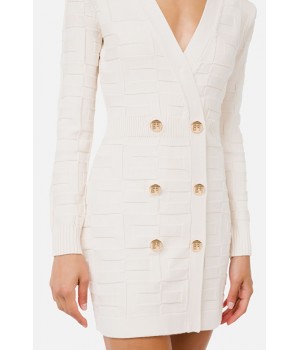 AM23S16E2 Elisabetta Franchi robe manteau burro