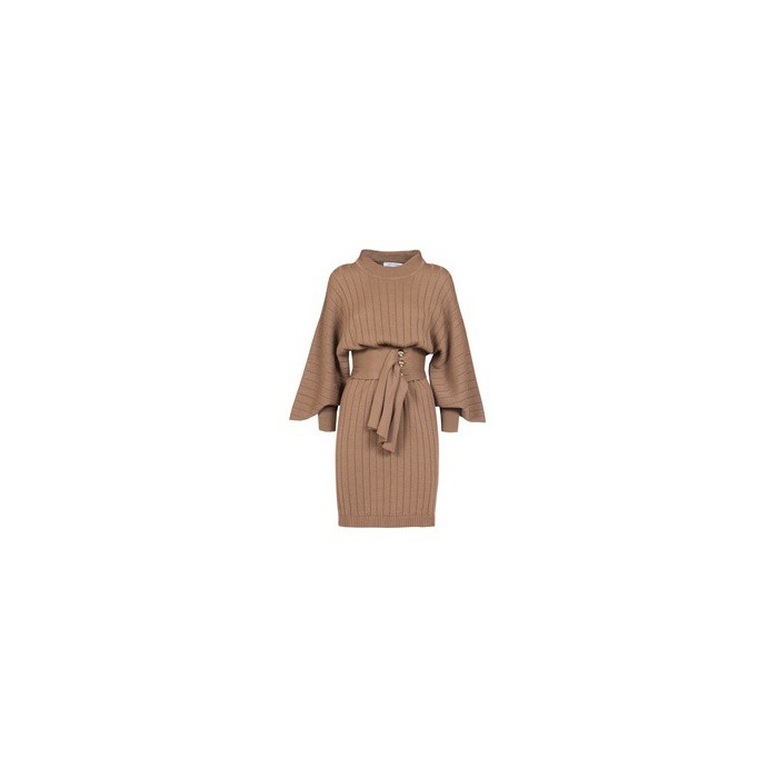 A21CPABO01 Simona Corsellini abito maglia costine cammello