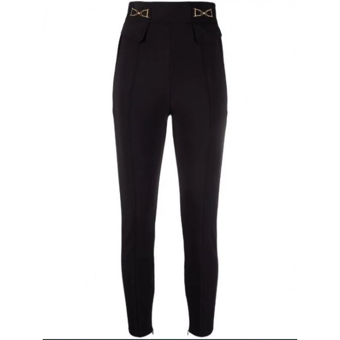 PA37816E2 Elisabetta Franchi pantalone stretch nero