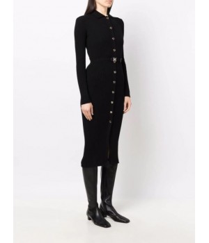 AM70M16E2 Elisabetta Franchi abito aderente nero