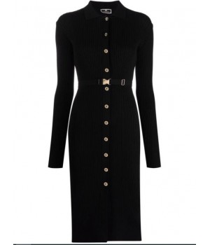 AM70M16E2 Elisabetta Franchi abito aderente nero