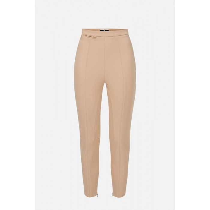 PA00616E2 Elisabetta Franchi Pantalone cavallerizza cappuccino