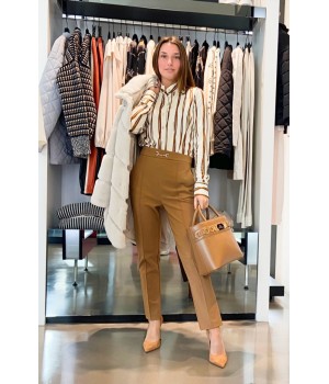 Elisabetta franchi pantalone skinny PA38216E2 mou