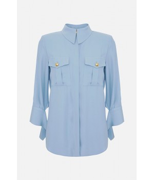 CA33516E2 Elisabetta Franchi camicia baby blue