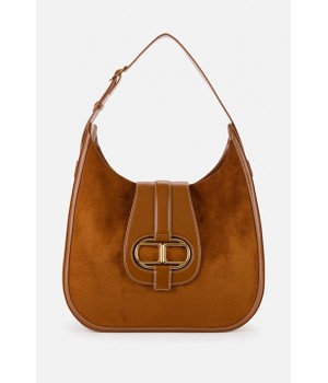 BS08A16E2 Elisabetta Franchi hobo bag cuoio