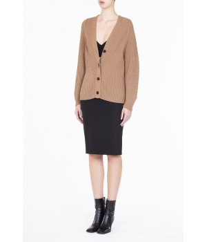A21CPCRO0301 Simona Corsellini cardigan cammello