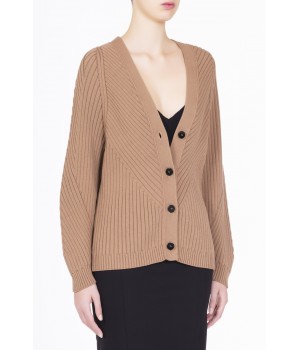 A21CPCRO0301 Simona Corsellini cardigan cammello
