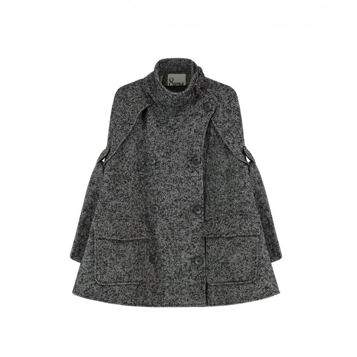 D8PM12K20 8PM Cappa Artemisia nero e burro