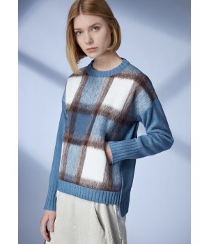 z451 Tricot Chic maglia  baby blue