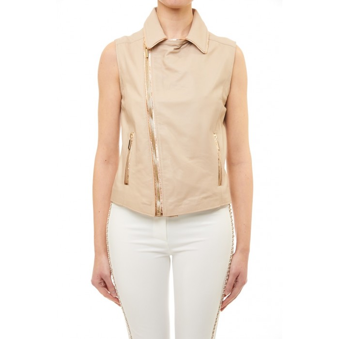 ALESSANDRO DELL'ACQUA GILET PELLE 
