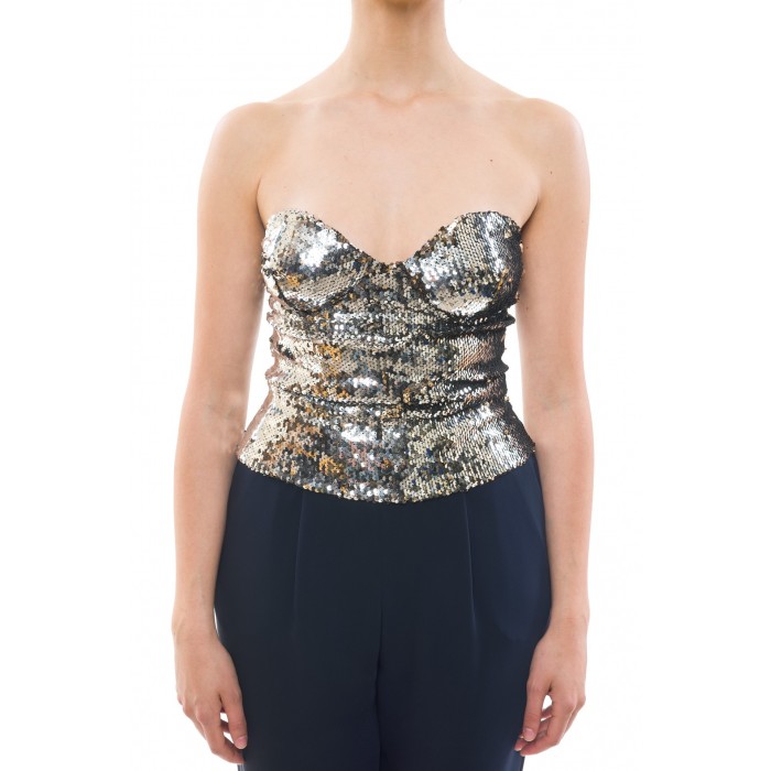 RAME TOP PAILLETTES