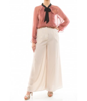 RAME PANTALONE AMPIO AVORIO 