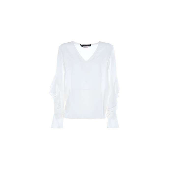 NENETTE CAMICIA VOULANT AVORIO 