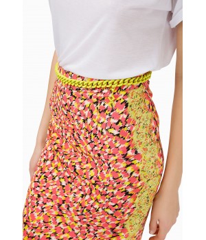 ELISABETTA FRANCHI GONNA MACULATA