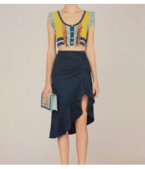 GO22892E2 Elisabetta franchi gonna